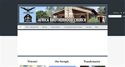 Desktop Screenshot of africabrotherhoodchurch.org